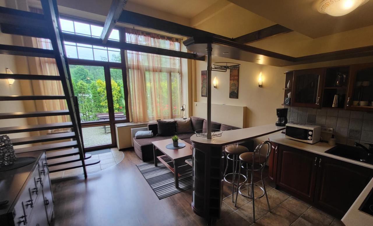 Apartament Jozefina 8 Dwupoziomowy Z Tarasem Szklarska Poręba Esterno foto